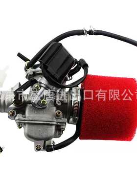 PD24J化油器油箱空滤器适配GY6 125cc 150cc 152QMI 157QMJ ATV