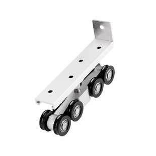 门窗配件锌合金缓冲吊轮室内客厅推拉M门滑轮吊轨屏风移门轨 家装