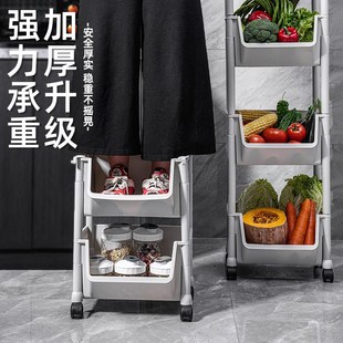 家用多功能落地多层o加厚高收纳架蔬菜置物架子厨房置物架收纳神