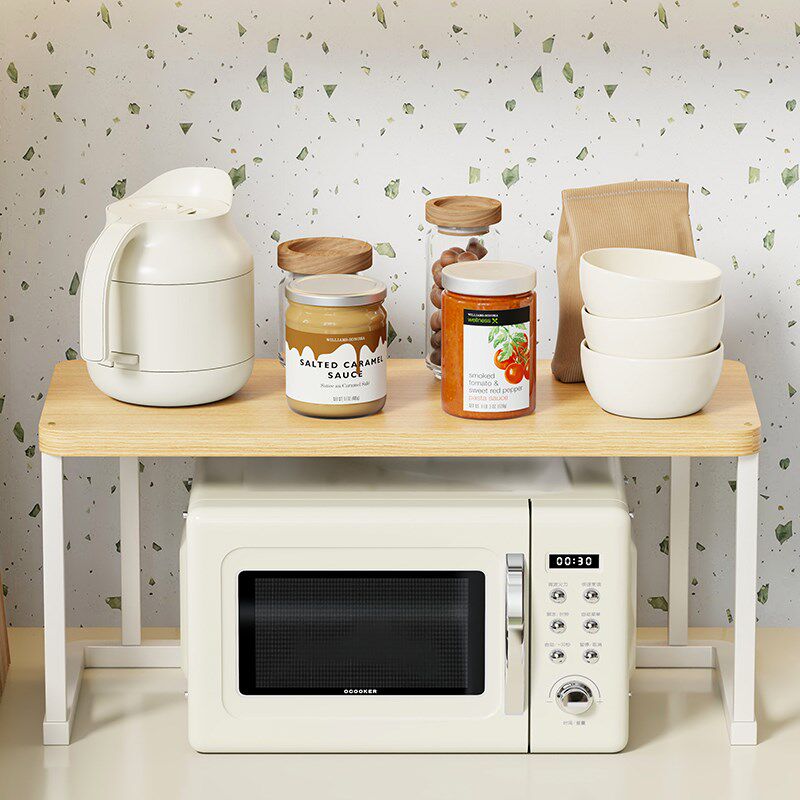 打印机放置柜多功能工位桌v上储物架办公室桌面双层复印机收纳支