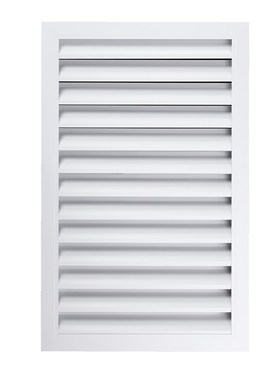 铝合金百叶窗通风口外墙防雨百叶装饰排J气口盖板空调外机罩检修