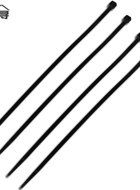 黑色固定塑料扎线带自锁式q尼龙扎带5*350mm 200条/包 线束捆线带