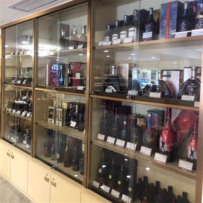 5-8mmd玻璃移门三件套轨道展示柜橱柜书柜滑道滑轨趟门推拉门配件