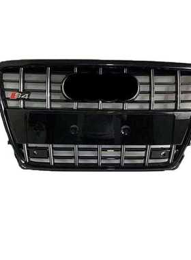 适用于08-12款奥迪S4中网A4LB8改装S4前脸老款A4L前杠格栅中网