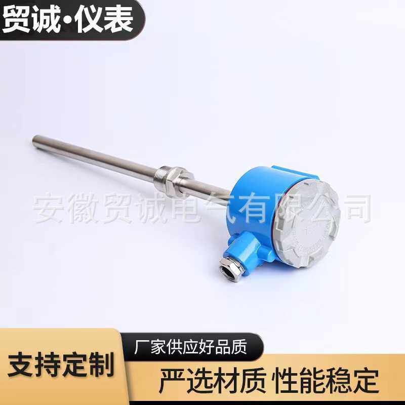 贸诚仪表 K型双支式WRNK2-431铠装热电偶 WRNK-431温度传感器