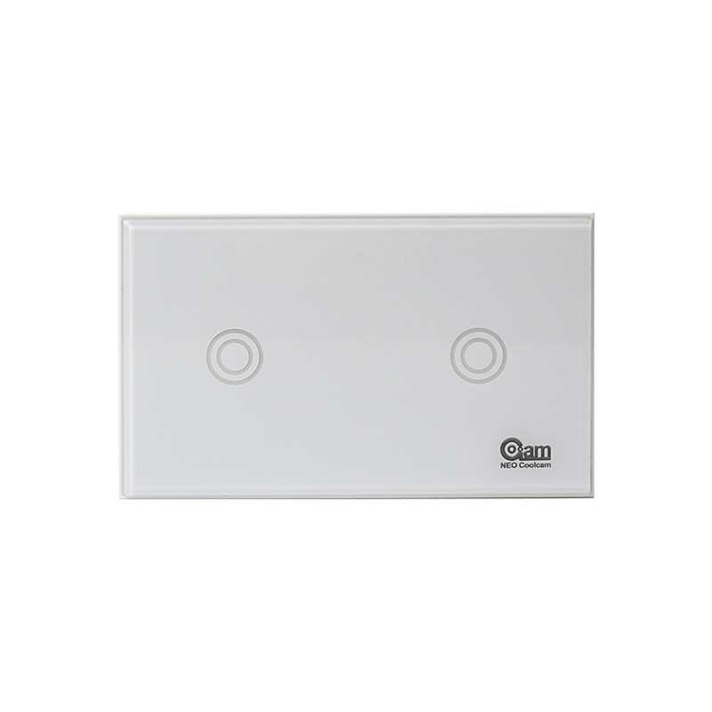 Coolcam Z-Wave Light Switch US 2Gang  美规2路灯控Z-Wave系列