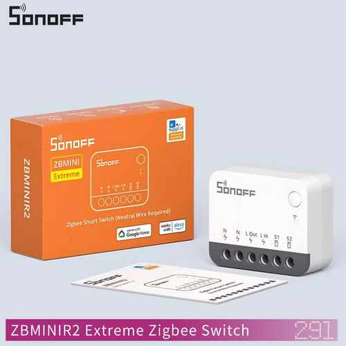 ZBMINIR2 SONOFF EFR32MG21 Switch Zigbee2MQTT R2智能开关