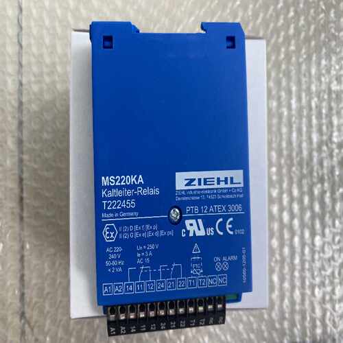德国ZIEHL继电器 模块 T222455  MS220KA
