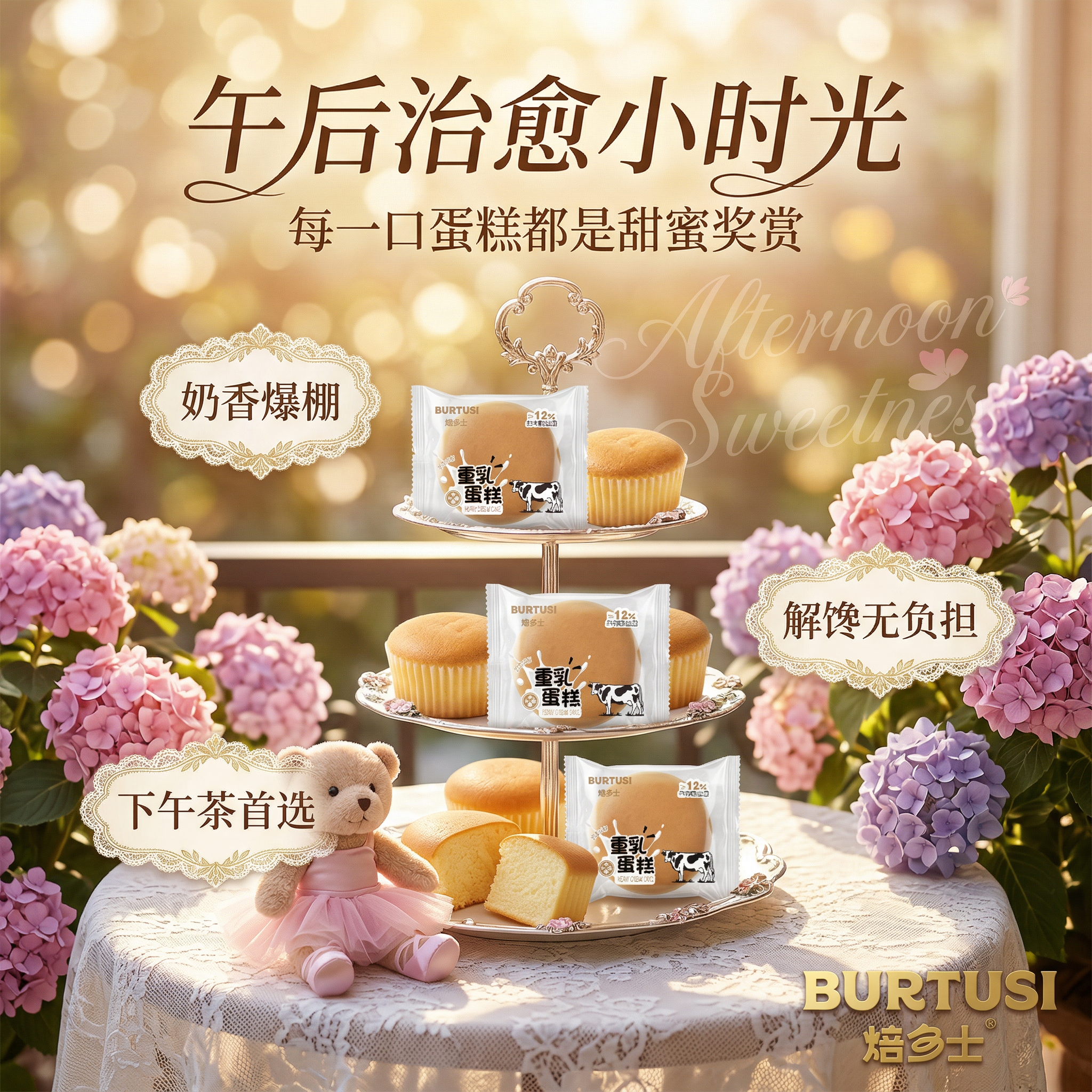 重乳鸡蛋糕低温烘焙独立装代餐