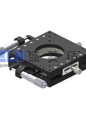 供应  XY轴LY100-LBK精密型交叉导轨微调架可调平台代替XYPPG100