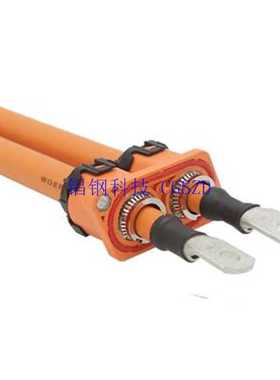 HVS1200电缆插头，C编码两芯90°，95mm2，带HVIL互锁