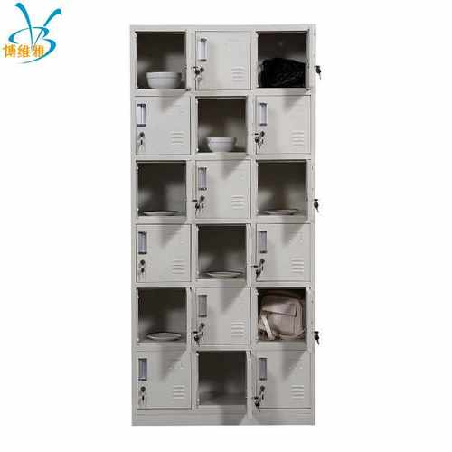 文件柜带锁文件柜铁皮柜18门资料柜十八门储物柜