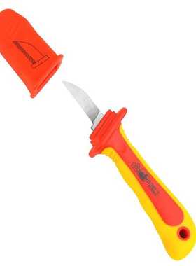 艾威博尔(EVER POWER)100871双色柄VDE绝缘直平型电缆刀