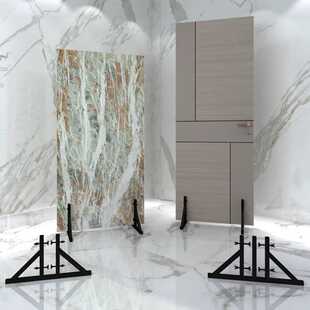 瓷砖店展示架大砖展架石材样品架子木门陈列架门托地砖货架