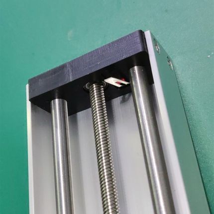 Y370型 直流减速电机 直线导轨滑台 U型槽静音铜套光轴Z带限位开