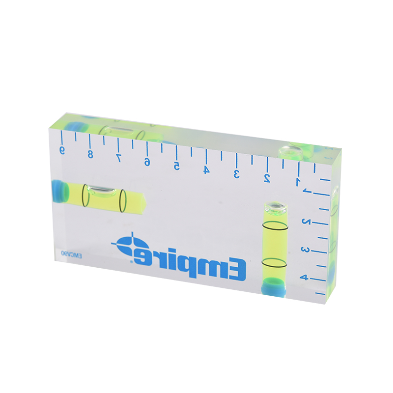 全透明T型水平仪双向一体小w型家用迷你水平尺水平泡水准泡水准仪