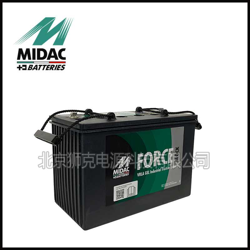 MIDAC蓄电池135AS、140MT、150MS免维护铅酸12V150AH机械吊机启动