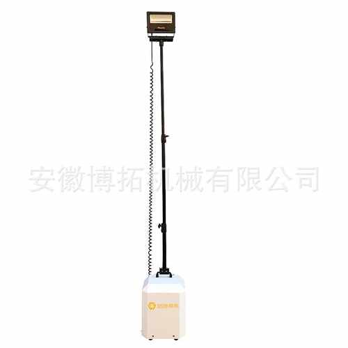 小型便携式可肩扛电瓶移动照明灯40WLED灯高2.4米野外夜晚施工灯