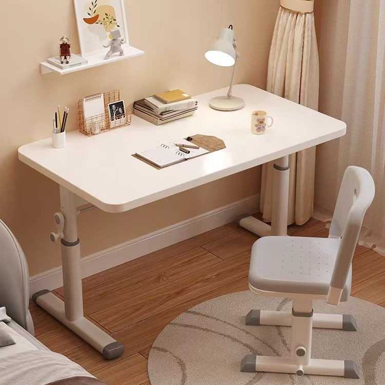 桌子电脑桌台式家用办公手摇升降桌宿舍书桌学生写字学习桌椅套装