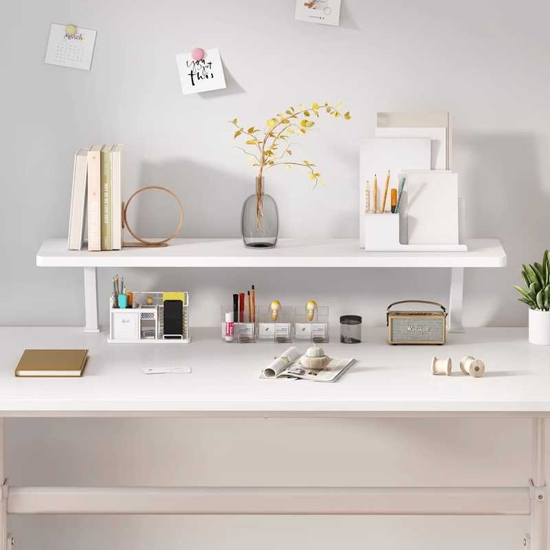 桌上层架书架学生书桌收纳架子桌面搁架儿童学习桌增高置物架支架