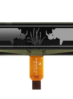 2.7寸白色OLED显示屏/25664显示模块/256x64点阵/4线SPI串口