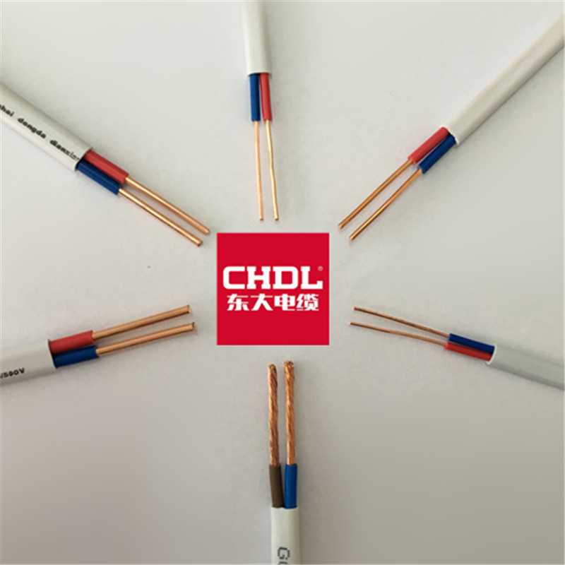 BVVB护套线 2芯1\1.5\2.5\4平方bvvb电线 bvvb硬铜芯护套线2*1.5