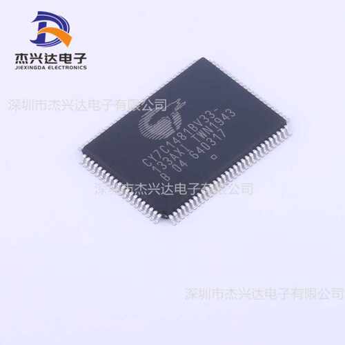 全新 CY7C1481BV33-133AXI 静态随机存取存储器 封装:TQFP-100