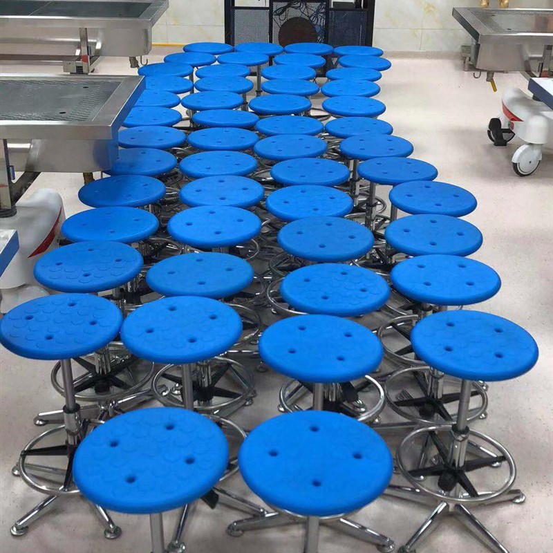 防静电凳子发泡升降圆凳工厂凳z子车间流水线防静电椅子实验室凳