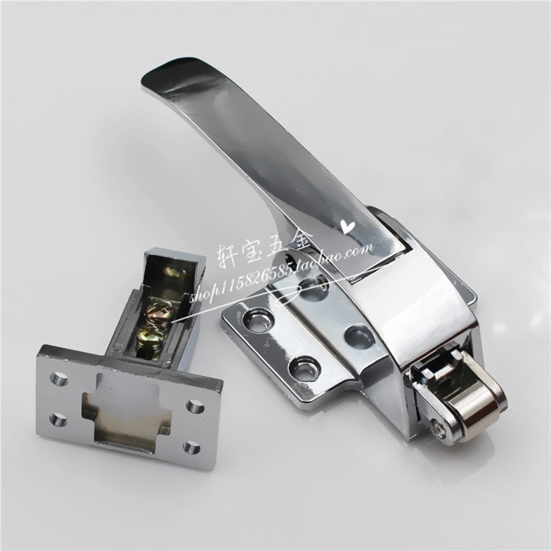 烤箱门锁 烘箱把手 烤箱拉手传递窗门手冷柜 门S扣蒸柜试验箱拉手