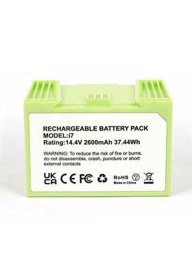 i7 for iRobot Roomba  i7+ 7150 7550 14.4V 2600mAh 37.44Wh