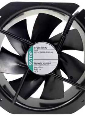 全新 SOTOP SF28080HA2 230V 全金属耐高温轴流散热散热风机