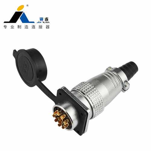 厂家供应电子连接器  PLS32方正装2芯-6芯航空插头