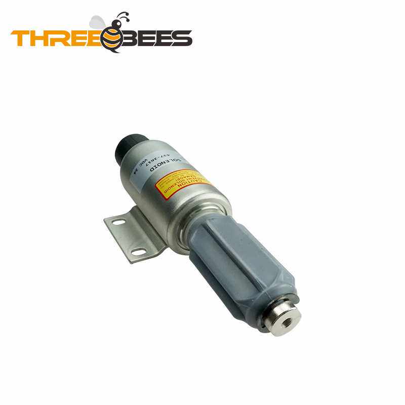 柴油发电机配件电磁铁437-2617停油熄火器开关