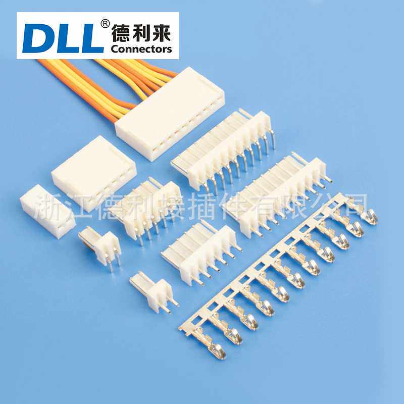 2510端子连接器2.54mm 接插件接线端子公座母头