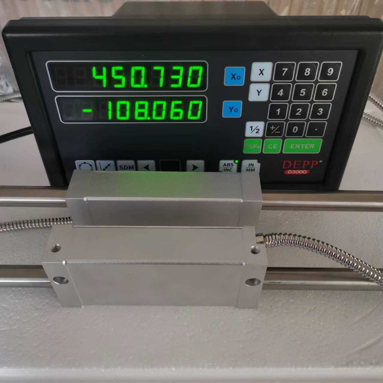 球栅表DC3000 两轴显示 电压220V 中捷镗床球栅表 昆明镗床球栅表