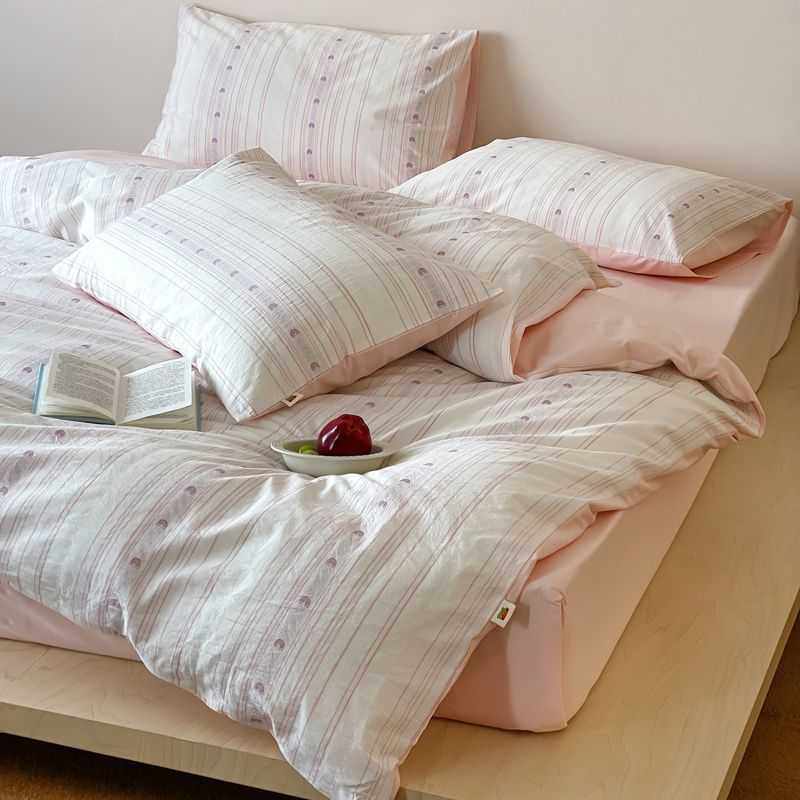 提花色织水洗棉纯棉四件套可爱毛巾绣全棉被套三件套1.5m1.8床单,玩具/童车/益智/积木/模型,垂直悬浮玩具,淘宝优惠券,粉丝福利购,淘宝优惠卷