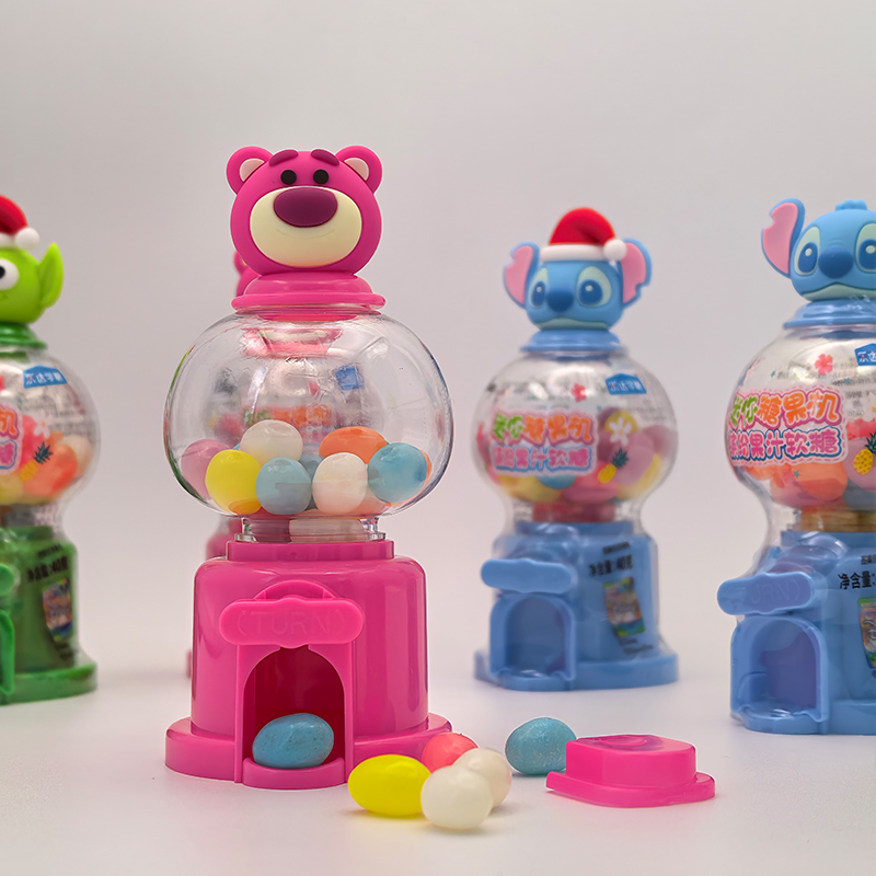 乐达草莓熊糖果机软糖