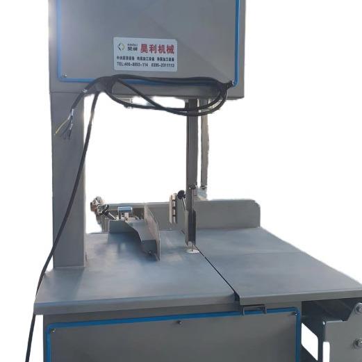 HL-500型带滑道推料杆大型商用不锈钢锯骨机