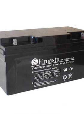 Shimastu蓄电池NP80-12 12V80AH含税销售 质保三年纸箱非进口泰尔