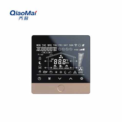 供应科脉KM-XF-1202一体式新风系统控制器（内置PM2.5 CO2 APP）