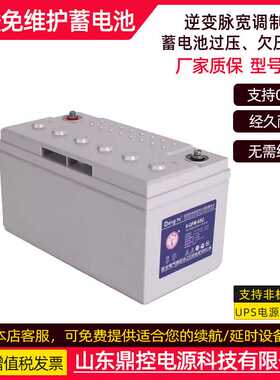卧龙DengTa灯塔牌H12V440高功率铅酸蓄电池12V38AH实验室备用电源