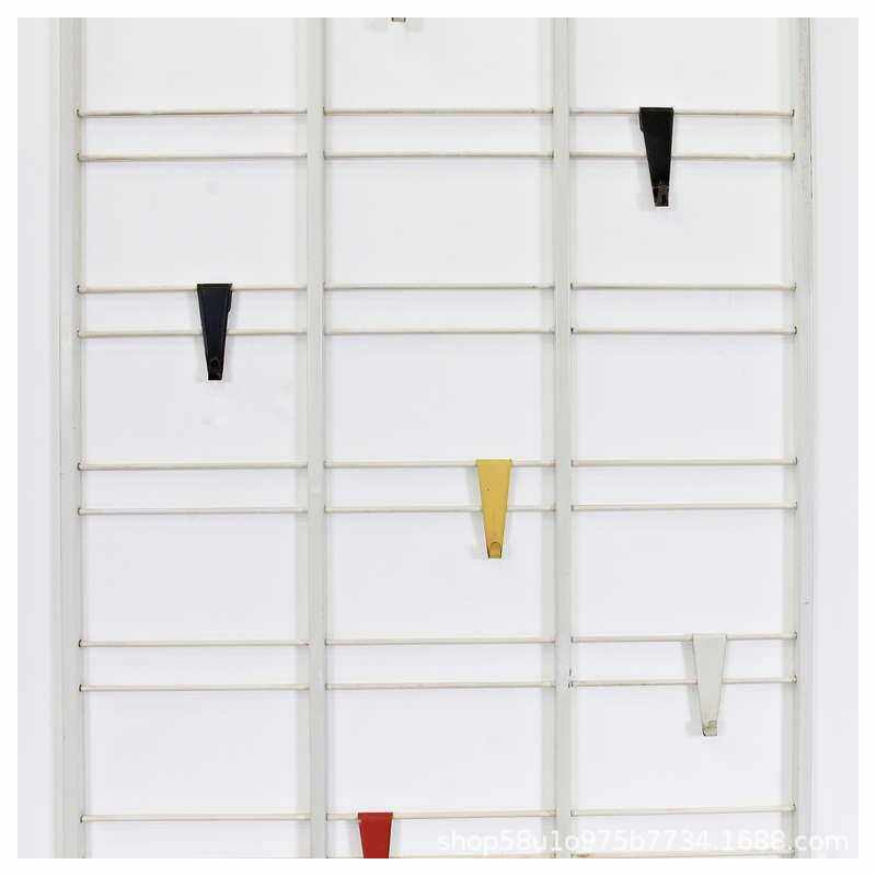 北欧简约铁艺壁挂式衣帽架民宿卧室墙壁挂架创意设计师款式挂包架