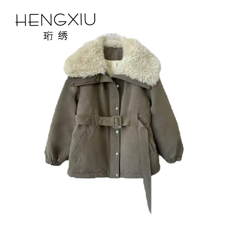 珩绣2025冬季时尚高级简约通勤ins翻领派克羽绒服外套女X-250908,女装/女士精品,羽绒服,淘宝优惠券,粉丝福利购,淘宝优惠卷