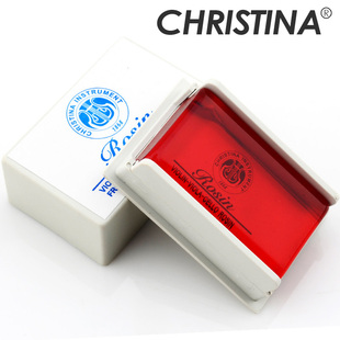 602 小提琴专用松香蓝色大盒装 christina 克莉丝蒂u娜松香