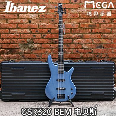 Ibanez 依班娜 GSR320 BEM 四弦初学者入门乐器 电贝司 贝斯