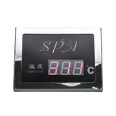 挂式 GOETAS 桑拿大显示屏 泳池温度表 温度表 泳池不锈钢温度表