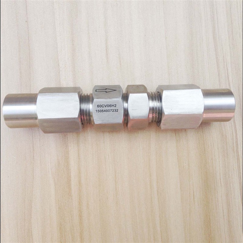 0-400MPA直l通内螺纹止回阀/防回流单向阀/焊接接头/不锈钢接头