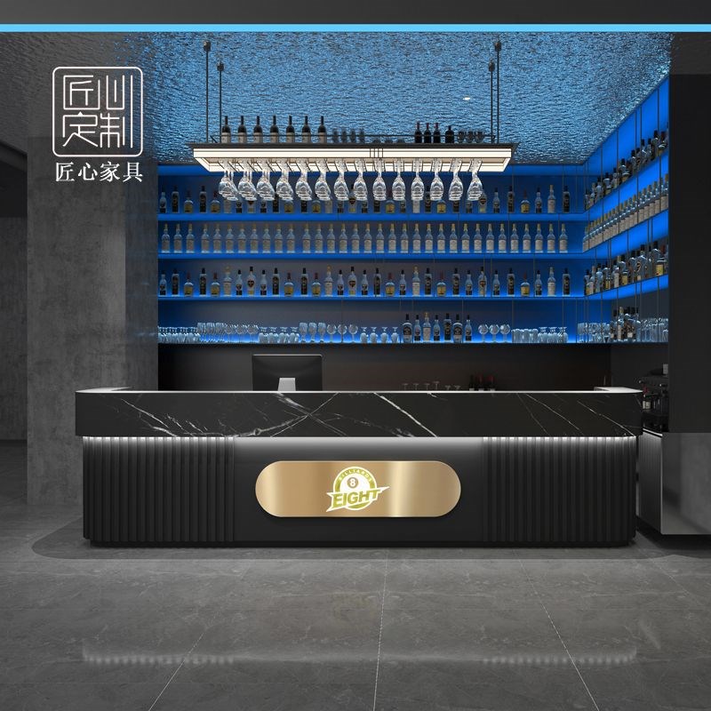 台球厅酒吧吧台餐厅饭店收银w台酒店KTV足浴会所健身房前台接待台