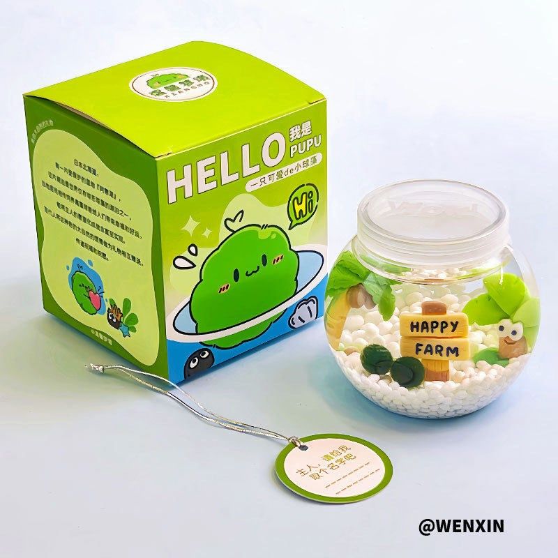 海藻球生态瓶小宠物微景观创意解压水培植物桌面摆件送朋友礼物,鲜花速递/花卉仿真/绿植园艺,造型盆景,淘宝优惠券,粉丝福利购,淘宝优惠卷