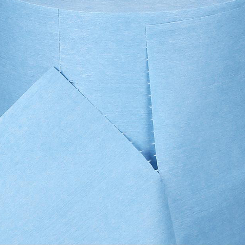 无尘纸大卷纸卷筒工业除尘洁净擦拭y纸蓝白绿色纸25*38cm/卷500张